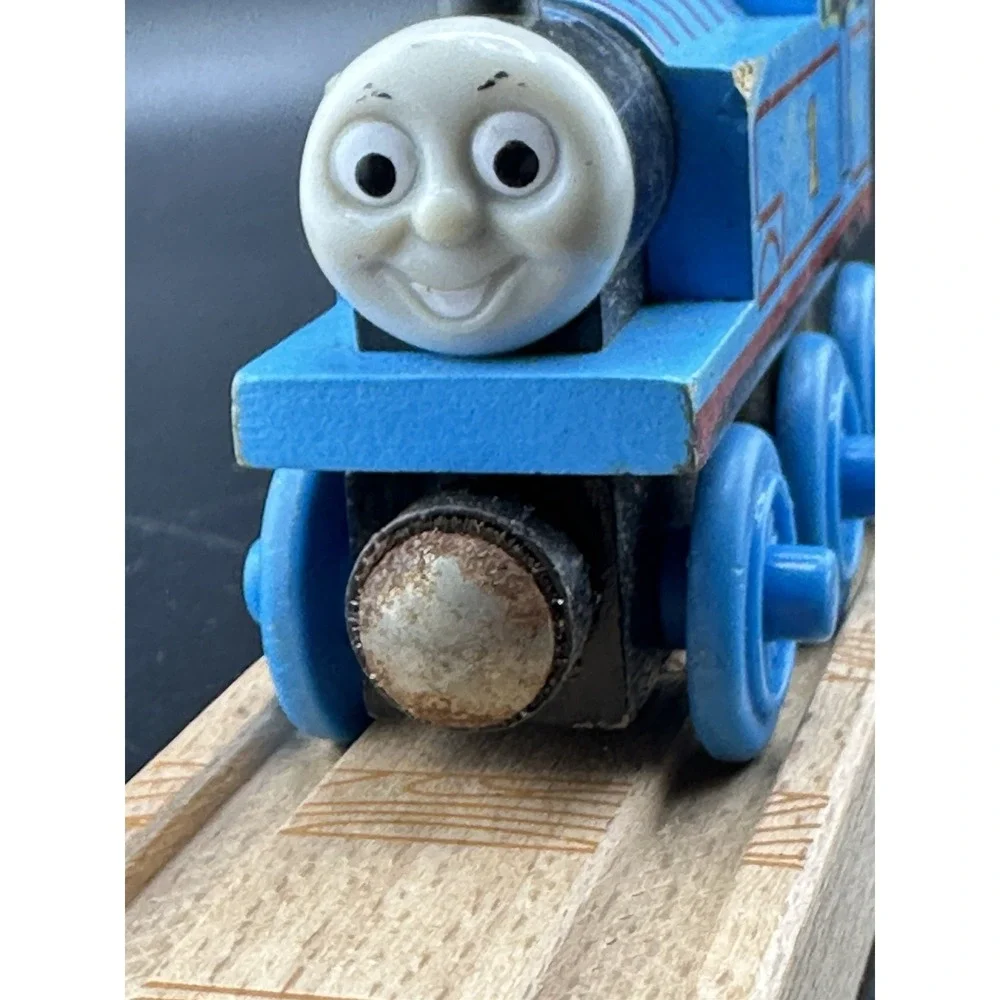 Thomas Wooden Railway Vtg 2003 Train Tank Engine Learning Curve Limited-B